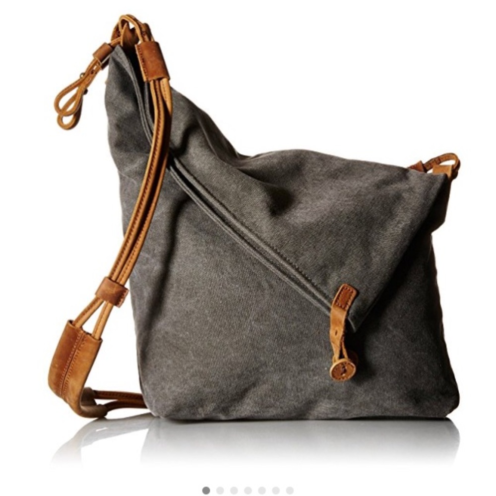 Tom Clovers canvas cross body bag